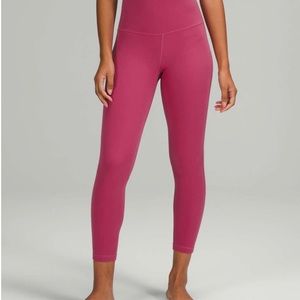 COPY - Lululemon Align 21” Size 2. Pink lychee